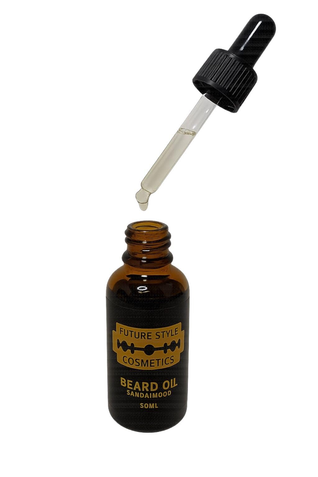 Future Style Cosmetics Sandalwood Beard Oil, 30ml